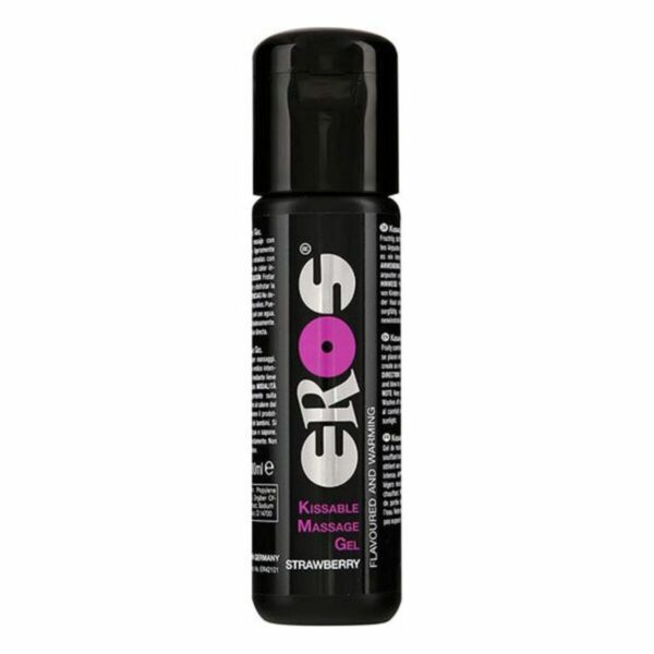 Ερωτικό Λάδι για Μασάζ Eros Φράουλα (100 ml) - S4001363