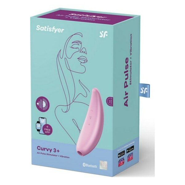 Clit Sucker Satisfyer Curvy 3+ Ροζ - S4000076