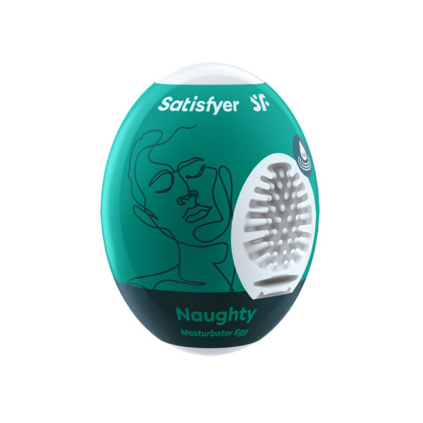 Αβγό Αυνανισμού Satisfyer Naughty Πράσινο - S9402674