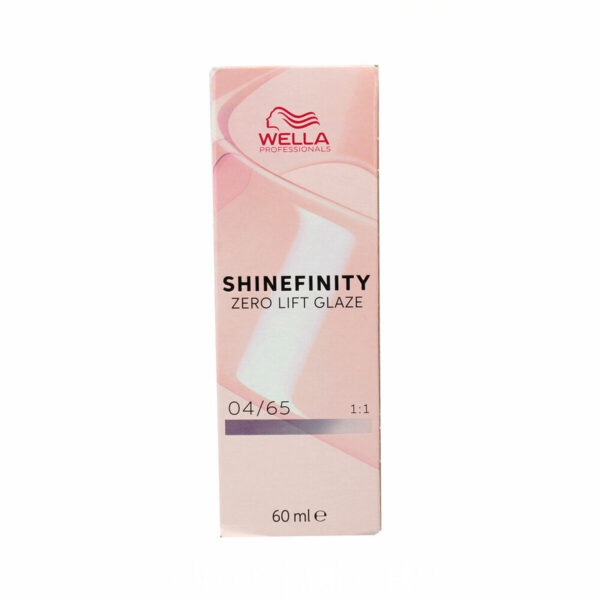 Μόνιμος Χρωματισμός Wella Shinefinity Nº 04/65 (60 ml) - S4259071