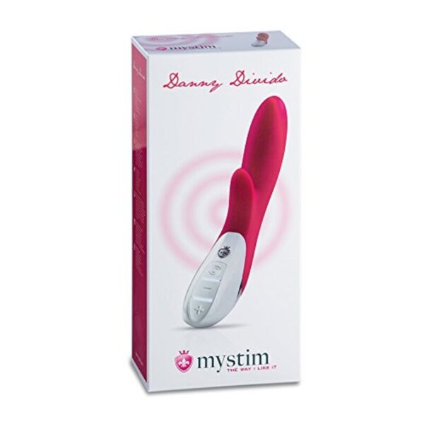 Συσκευή Δόνησης Dual Stimulation Vibe Mystim Danny Divido Ροζ - S4002361