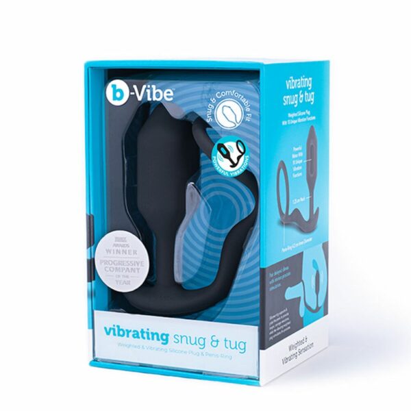 Πρωκτικό Plug B-Vibe Vibrating Snug & Tug M - S9402945