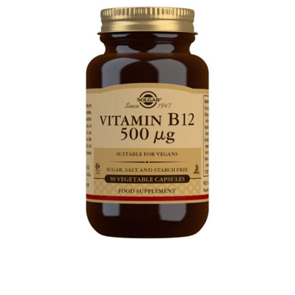 SOLGAR Vitamina B12 500 Mcg Cianocobalamina 50 Vcaps - NVA4003903