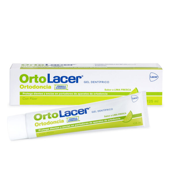 LACER Ortolacer Gel Dentífrico Sabor Lima Fresca 125 ml - NVA1956705