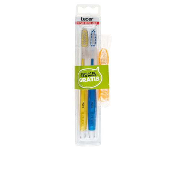 LACER Medium Technic Toothbrush 2 units - NVA0036476