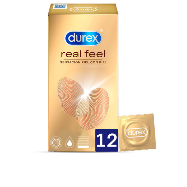 Προφυλακτικά Durex Real Feel Χωρίς λατέξ (12 uds) - NVA6000458