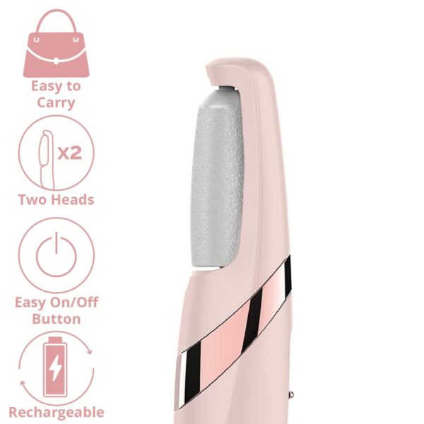 Electric Callus Remover FLAWLESS Pedi Ροζ - S7192096