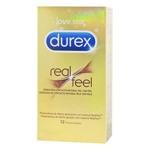 Προφυλακτικά Durex Real Feel Χωρίς λατέξ (12 uds) - NVA6000458