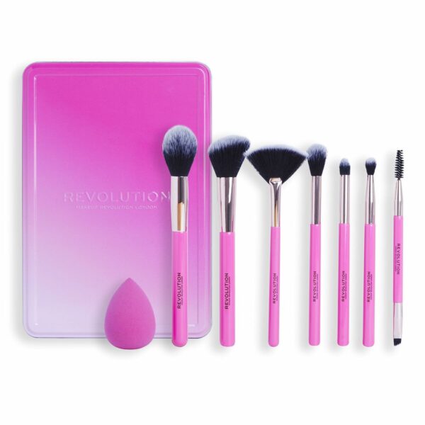 REVOLUTION MAKE UP THE BRUSH EDIT GIFT LOTE 8 pcs - NVA6769228