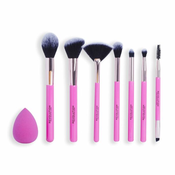 REVOLUTION MAKE UP THE BRUSH EDIT GIFT LOTE 8 pcs - NVA6769228