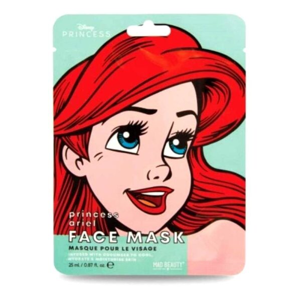 Μάσκα Προσώπου Mad Beauty Disney Princess Ariel (25 ml) - S4513555