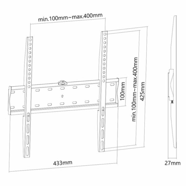 Βάση Τηλεόρασης Neomounts FPMA-W300BLACK - S55024995