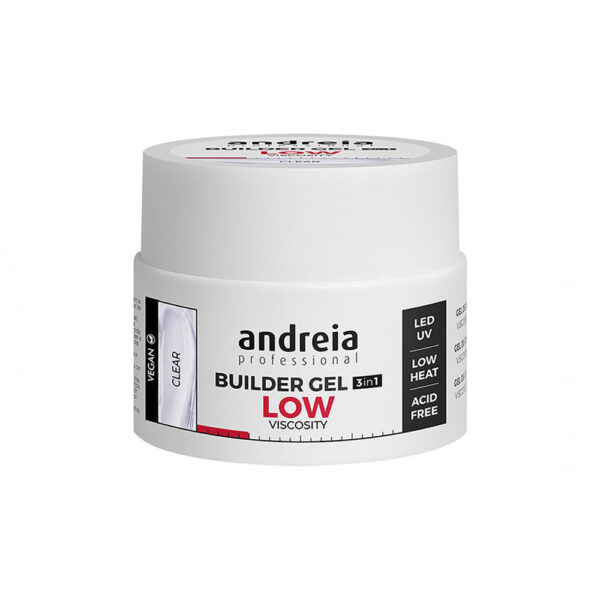 Τζελ νυχιών Builder Low Viscosity Andreia Φωτεινός Τόνος (44 g) - S4257026