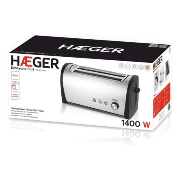 Τοστιέρα Haeger Desayuno Plus 1400 W - S7781585