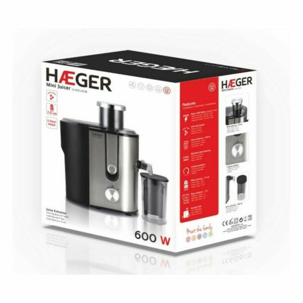 Εκκαθαριστής Haeger Mini Juicer 600 W - S7781534