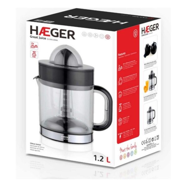 Ηλεκτρικός Αποχυμωτής Haeger Great Juice 1,2 L 40W 40 W - S7783600