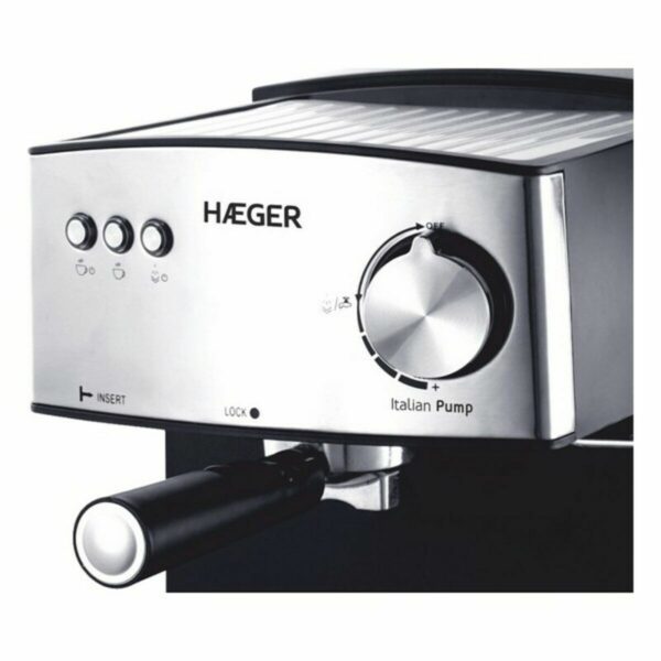 Καφετιέρα Εσπρέσο με Βραχίονα Haeger Expresso Itália 850W (1,6 L) - S7781469