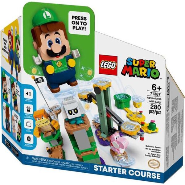 Παιχνίδι Kατασκευή Lego Super Mario Aventuras with Luigi Inicial Pack (Ανακαινισμenα D) - S2410810