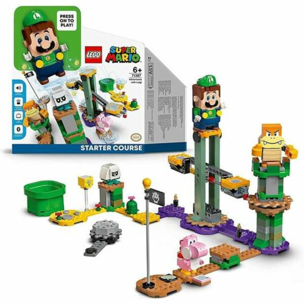 Παιχνίδι Kατασκευή Lego Super Mario Aventuras with Luigi Inicial Pack (Ανακαινισμenα D) - S2410810