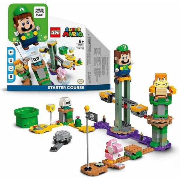 Παιχνίδι Kατασκευή Lego Super Mario Aventuras with Luigi Inicial Pack (Ανακαινισμenα D) - S2410810