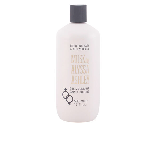 ALYSSA ASHLEY MUSK bubbling bath & shower gel 500 ml - NVA0735838