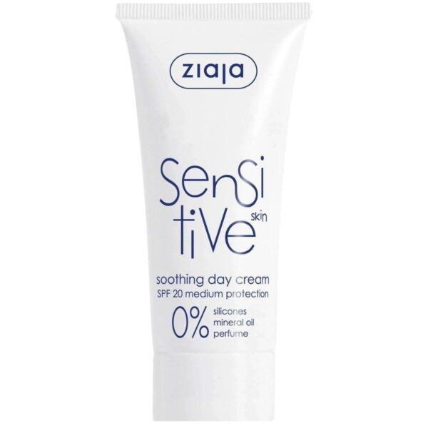 Ziaja Sensitive Skin Soothing Day Cream SPF20 50ml - NVA7006916