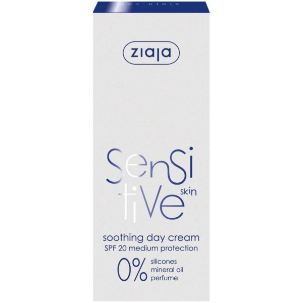 Ziaja Sensitive Skin Soothing Day Cream SPF20 50ml - NVA7006916