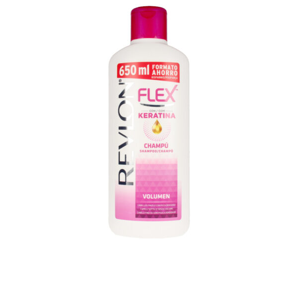 REVLON MASS MARKET FLEX KERATIN shampoo volume thin hair 650 ml - NVA6025686