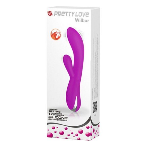 Συσκευή Δόνησης Dual Stimulation Vibe Pretty Love Wilbur Ροζ (11 cm) - S4002961