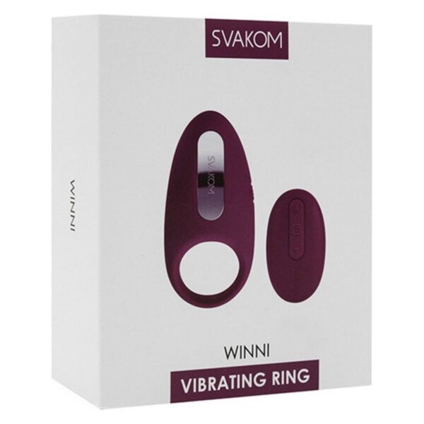 Δαχτυλίδι Δόνησης Winni Βιολετί Svakom N10467 - S4001552