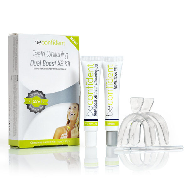 BECONFIDENT TEETH WHITENING dual boost X2 kit - NVA4166970