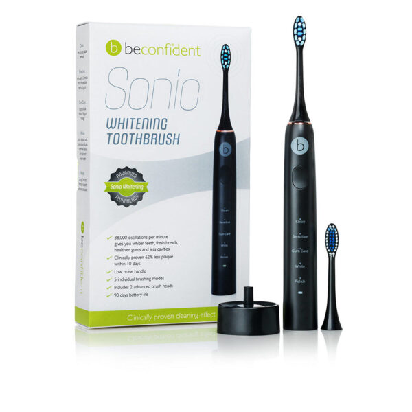 BECONFIDENT SONIC electric whitening toothbrush #black/rose gold - NVA4169063