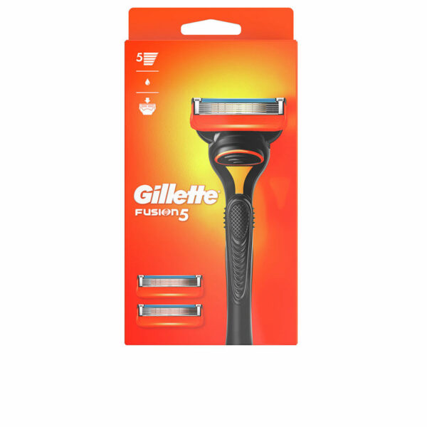 GILLETTE FUSION5 machine + 3 spare parts - NVA8578658