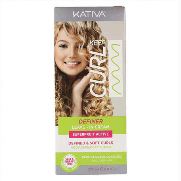 KATIVA KEEP CURL definer leave-in cream 200 ml - S4252652