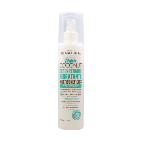 Μαλακτικό Για Το Ξέμπλεγμα Των Μαλλιών Be Natural Virgin Coconut 200 ml - S4261051