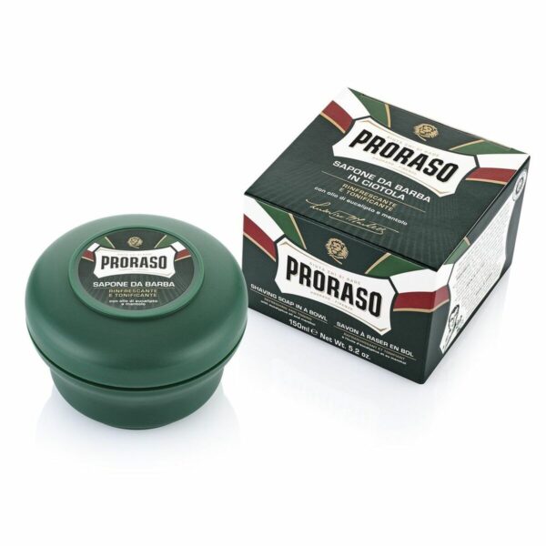 Proraso Green Σαπούνι Ξυρίσματος με Ευκάλυπτο για Ξηρές & Ευαίσθητες Επιδερμίδες 150ml - NVA5001149