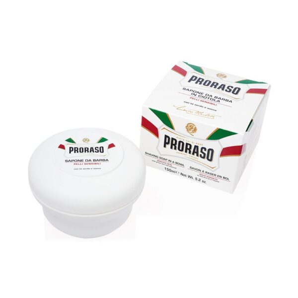 PRORASO WHITE jabón de afeitar 150 ml - NVA5001682