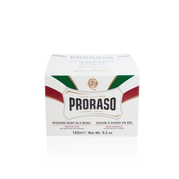 PRORASO WHITE jabón de afeitar 150 ml - NVA5001682