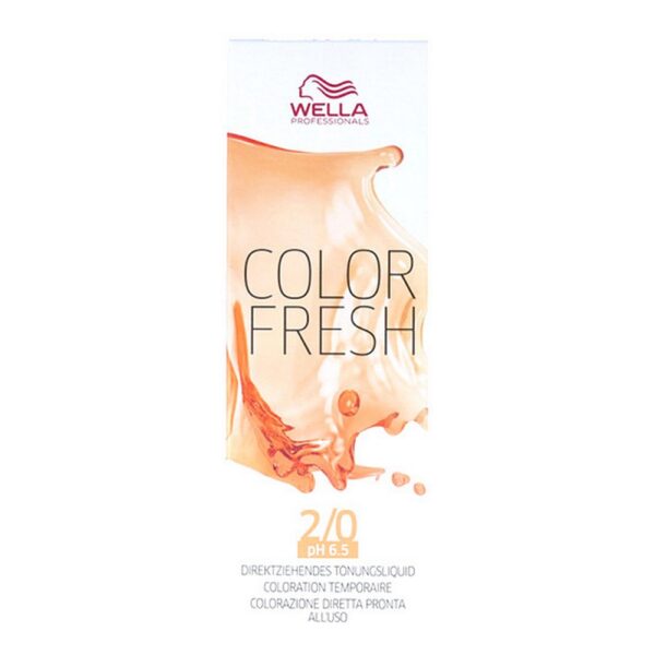 Ημιμόνιμη Βαφή Color Fresh Wella Nº 2/0 (75 ml) - PARS-WE-119-24