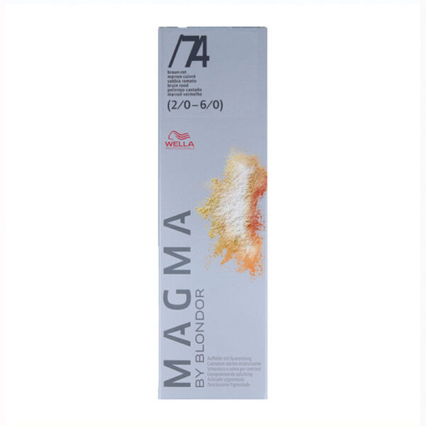 Μόνιμη Βαφή Wella Magma 74 (120 g) - S4256446