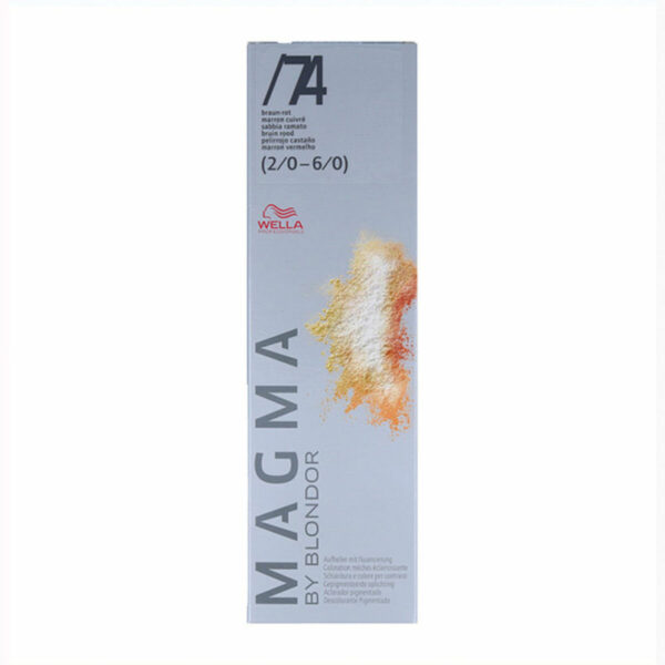 Μόνιμη Βαφή Wella Magma 74 (120 g) - S4256446