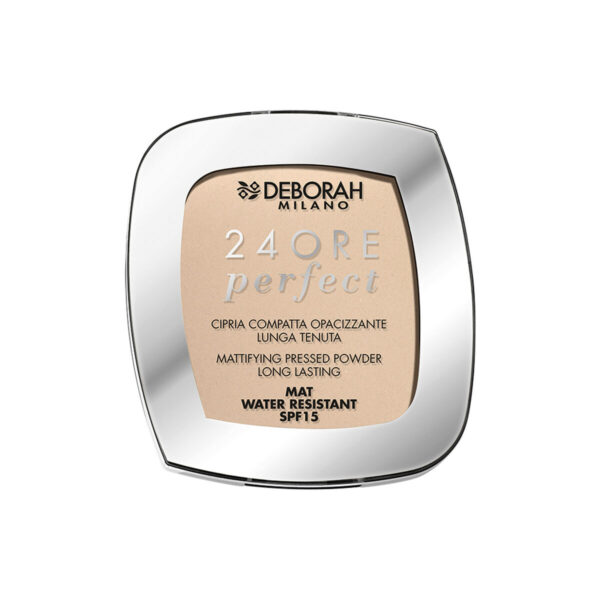 Συμπαγής Σκόνη Deborah 24ore Perfect Nº 01 Light Beige Spf 15 - S4518449