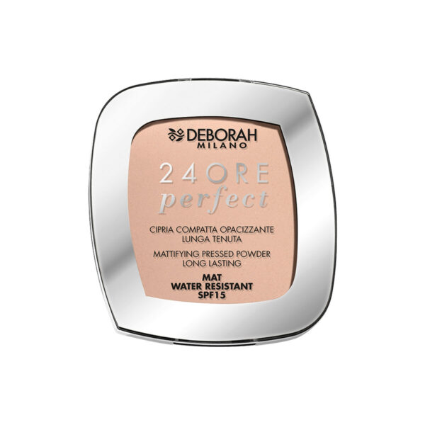 Συμπαγής Σκόνη Deborah 24ore Perfect Nº 03 Rose Spf 15 - S4518451