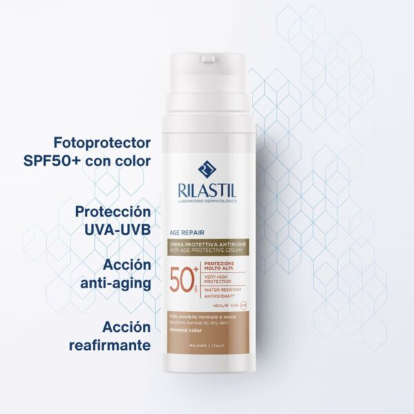 Rilastil Age Repair Αντηλιακό Προσώπου SPF50+ με Χρώμα 50ml - NVA0242923