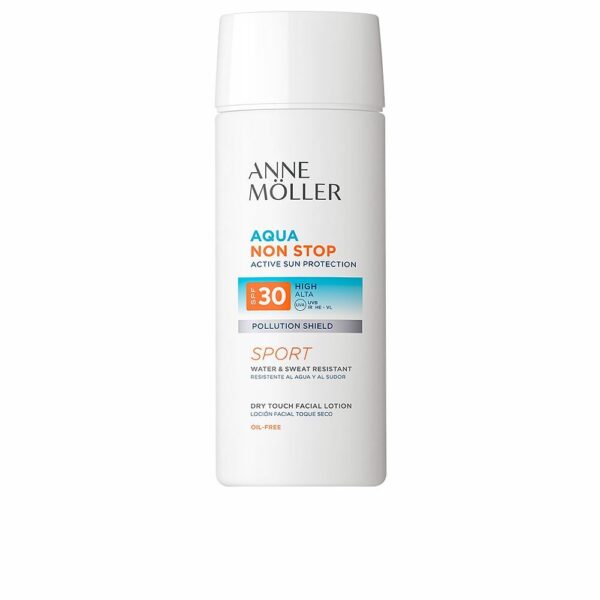 Anne Moller Aqua Non Stop Sport Αδιάβροχη Αντηλιακή Κρέμα Προσώπου SPF30 75ml - NVA5434313