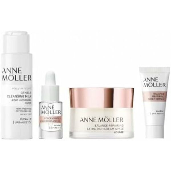 ANNE MÖLLER ROSÂGE BALANCE EXTRA-RICH REPAIRING CREAM SPF15 LOT 4 pcs - NVA5438502