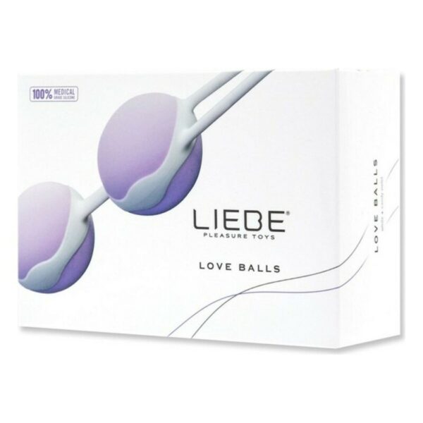 Μπάλες Οργασμού Liebe Love Balls Βιολετί - S4001037