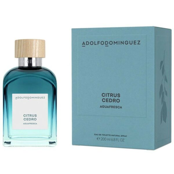 ADOLFO DOMINGUEZ AGUA FRESCA CITRUS CEDRO eau de toilette spray 230 ml - NVA0631182