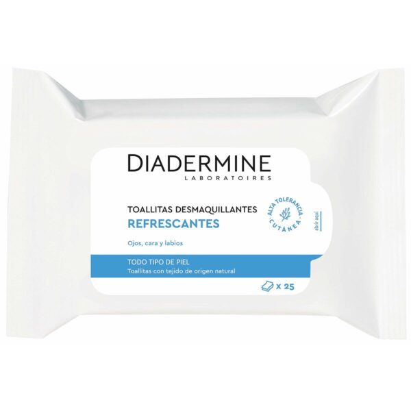 DIADERMINE MAKE-UP REMOVER WIPES for normal-combination skin 25 u - NVA6253000