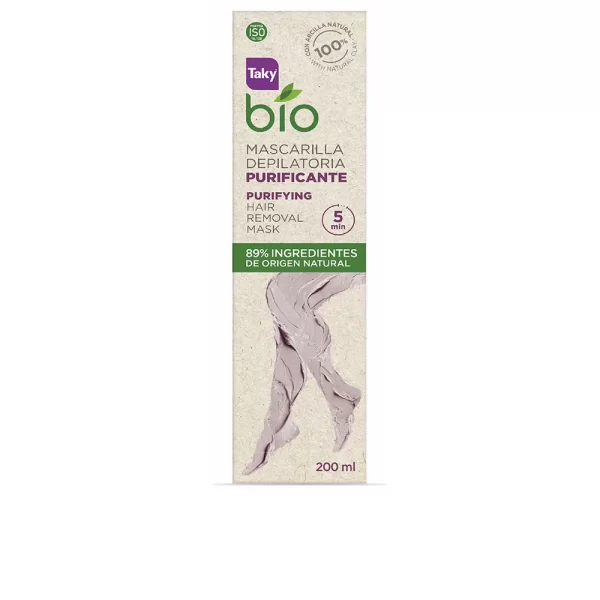 TAKY BIO NATURAL PURIFYING hair removal mask 200 ml - NVA4050105